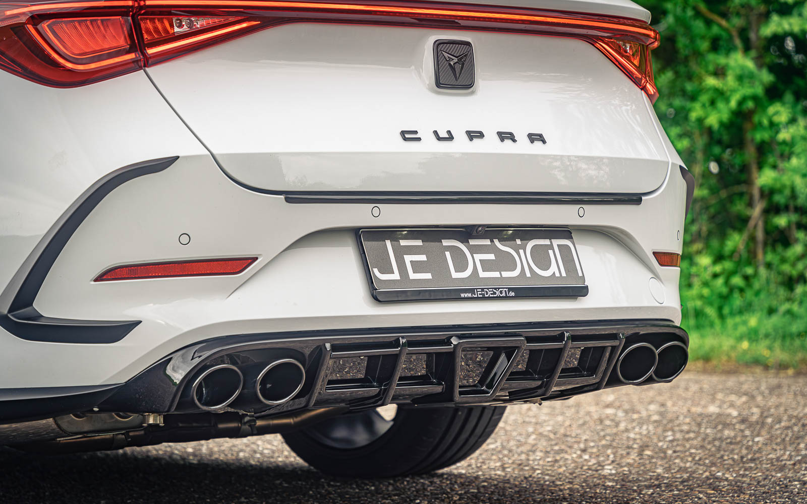 Tuning-art L415 Edelstahl Ladekantenschutz Passend Für Seat Leon 4 KL St Cupra Leon St 2020 Farbe Silber